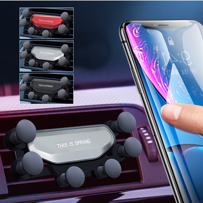 Giá Đỡ Điện Thoại Gắn Lỗ Thông Gió Xe Hơi Cho iPhone XS MAX Xiao