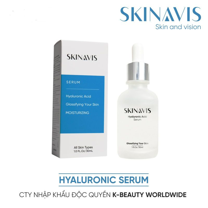 [CHÍNH HÃNG] Tinh Chất Cấp Ẩm Phục Hồi SKINAVIS Hyaluronic Acid & Niacinamide + B5