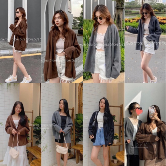 Áo khoác SUSU CARDIGAN hàng chuẩn nhập quảng châu