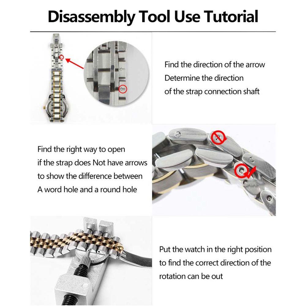 Dụng Cụ Sửa Chữa Đồng Hồ Đeo Tay Bằng Kim Loại