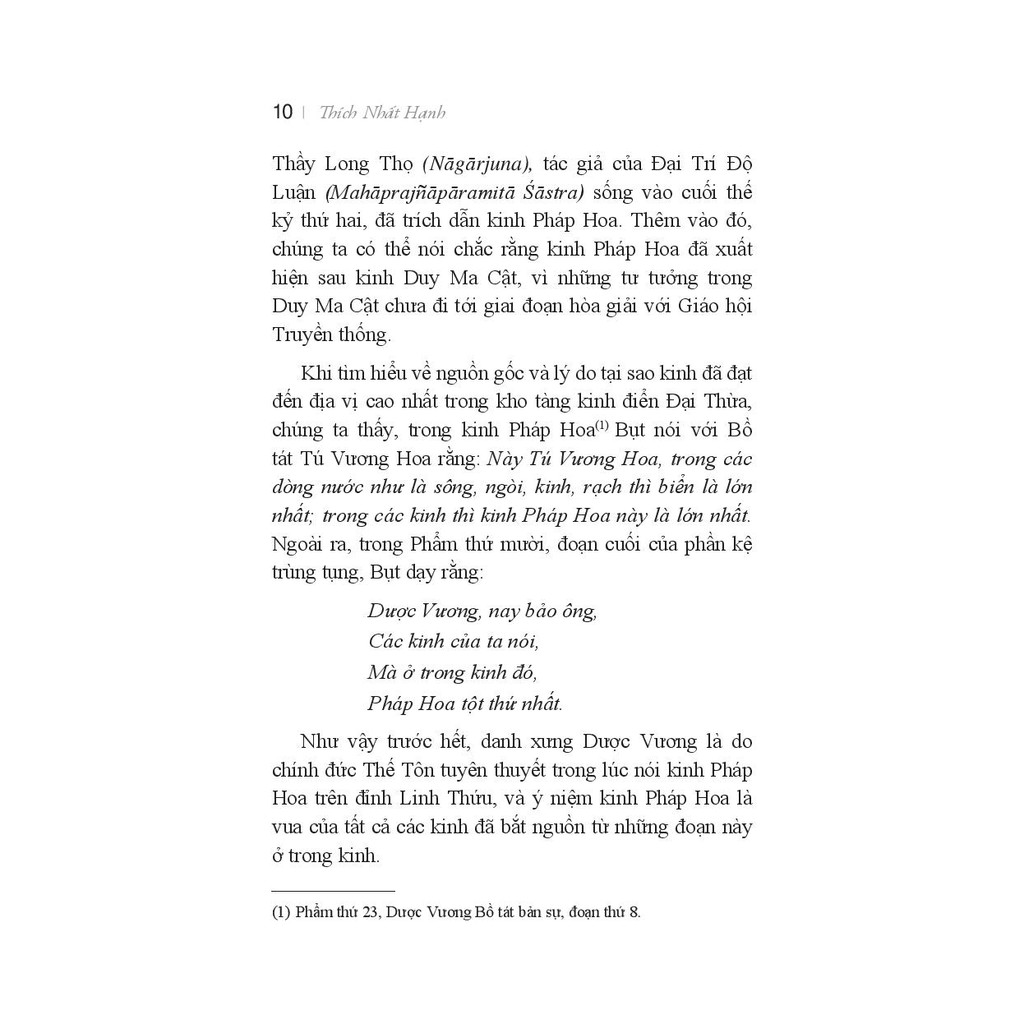Sách &gt; Sen Nở Trời Phương Ngoại - Thích Nhất Hạnh (Saigon Books)