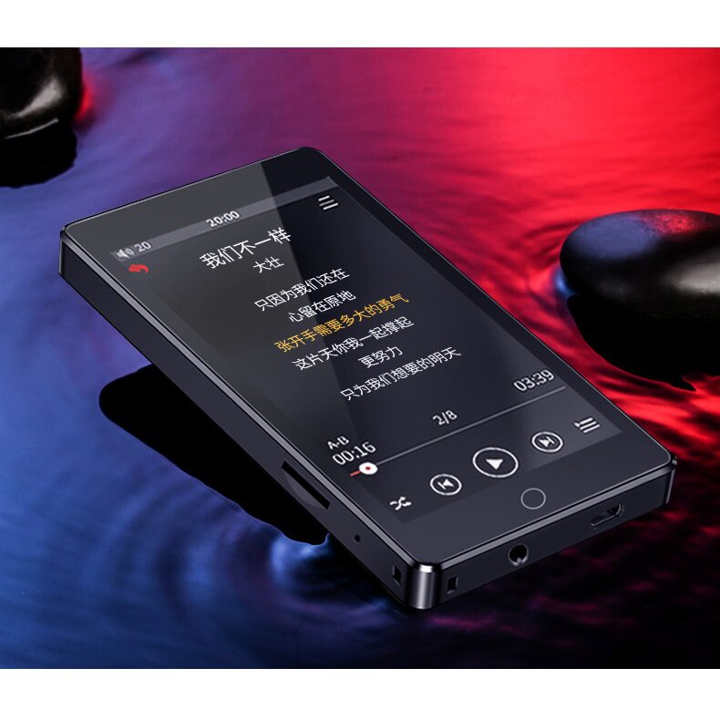 Máy nghe nhạc MP3 có Bluetooth màn hình cảm ứng fullHD 1080 xem phim chất lượng cao | Ruizu H1