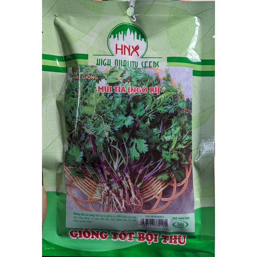 Hạt Giống Mùi Tía  50g