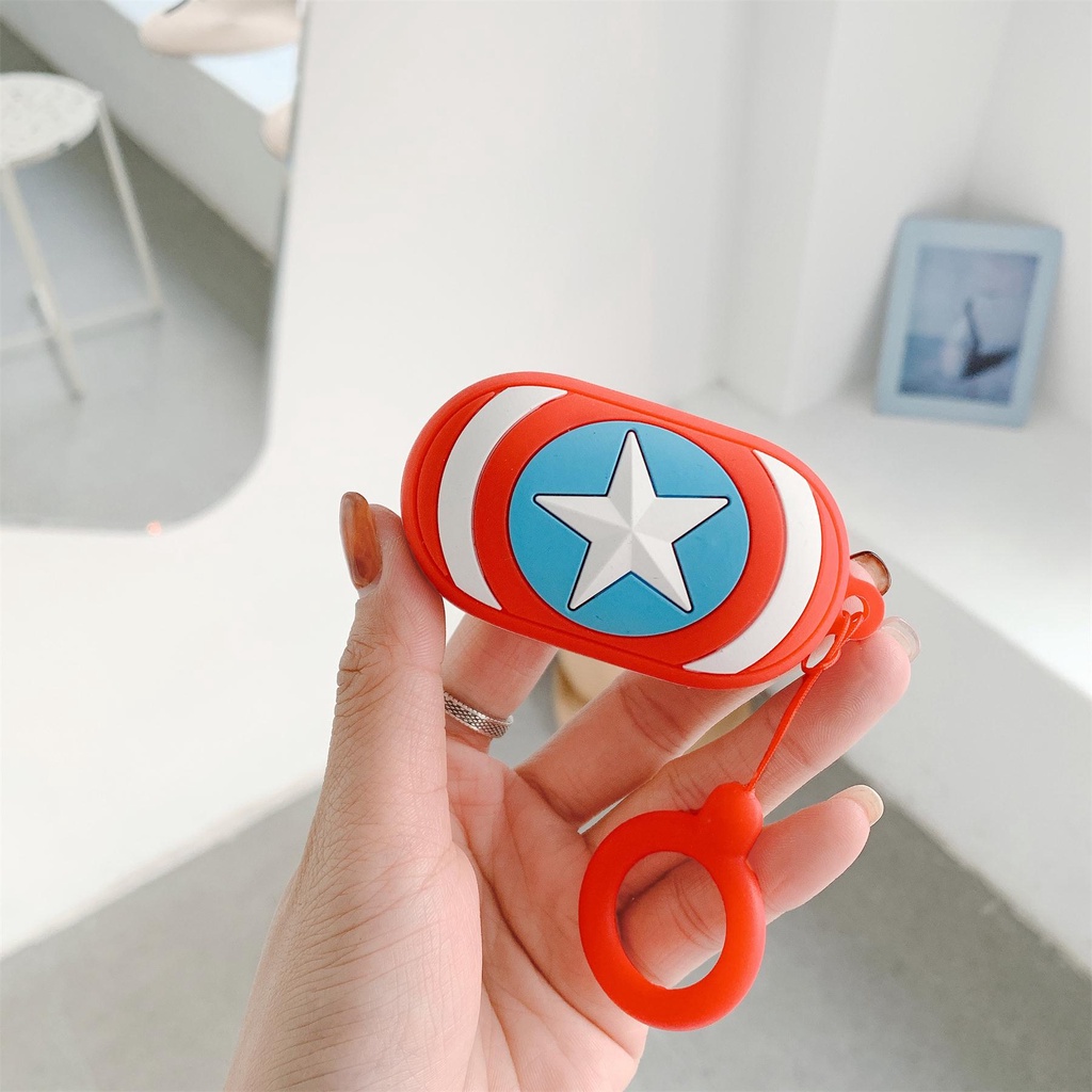 Vỏ bảo vệ hộp sạc tai nghe từ silicon cho Samsung Galaxy Buds Plus / Galaxy Buds / Buds