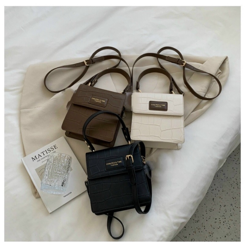 Túi Đeo Chéo Nữ Dáng Chữ Nhật, Túi Xách Nữ Cầm Tay Thời Trang