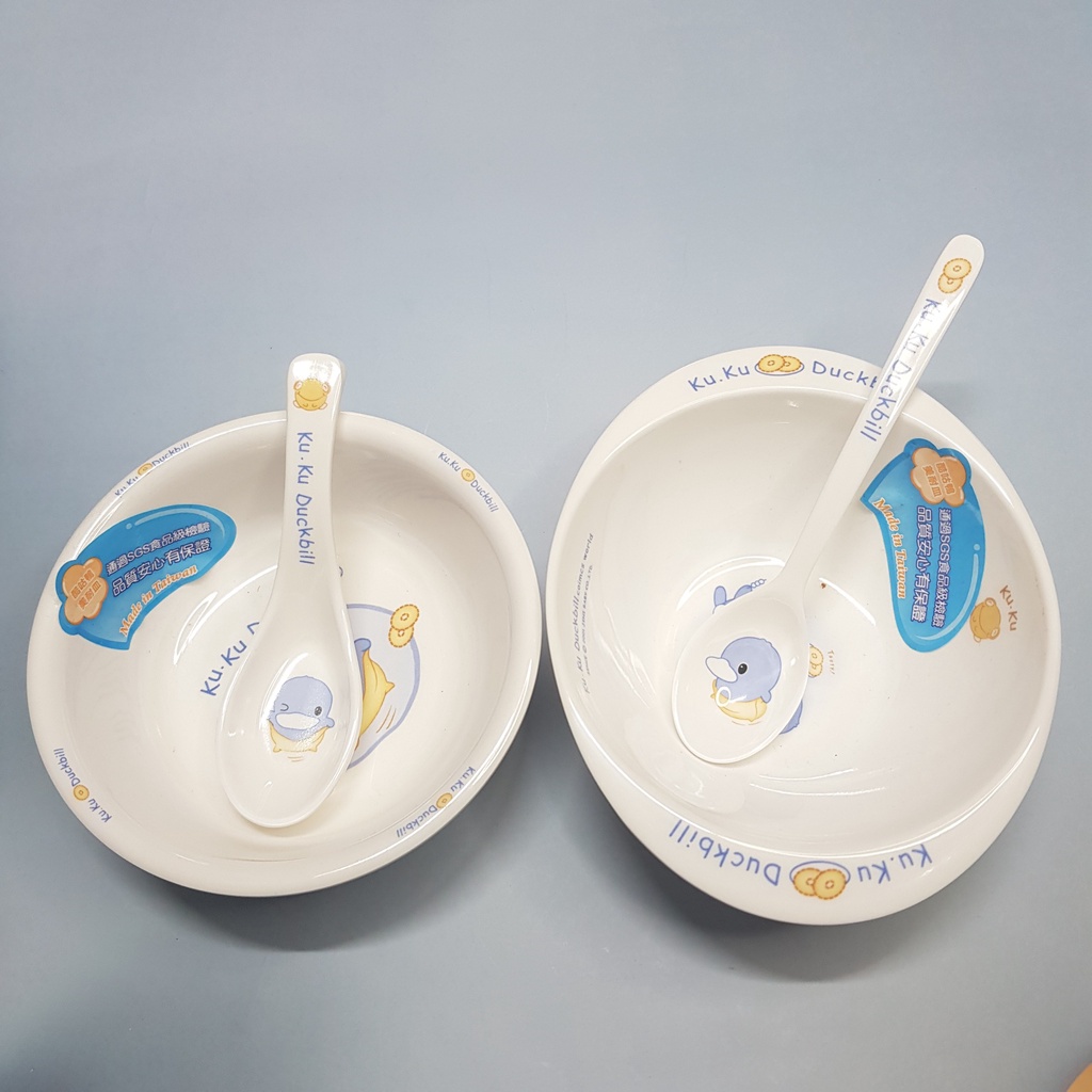 Chén ăn Melamine Kuku Ku3002-Ku3001 cho bé
