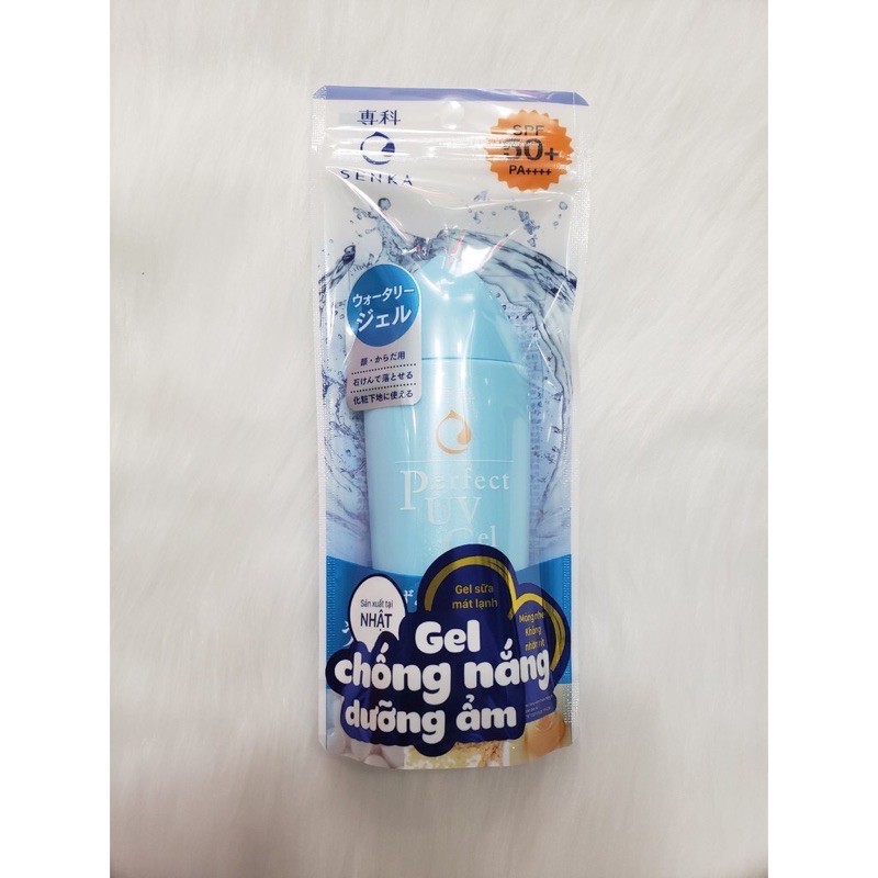 (NEW) Sữa Chống Nắng Senka Perfect UV Gel SPF50 PA++++