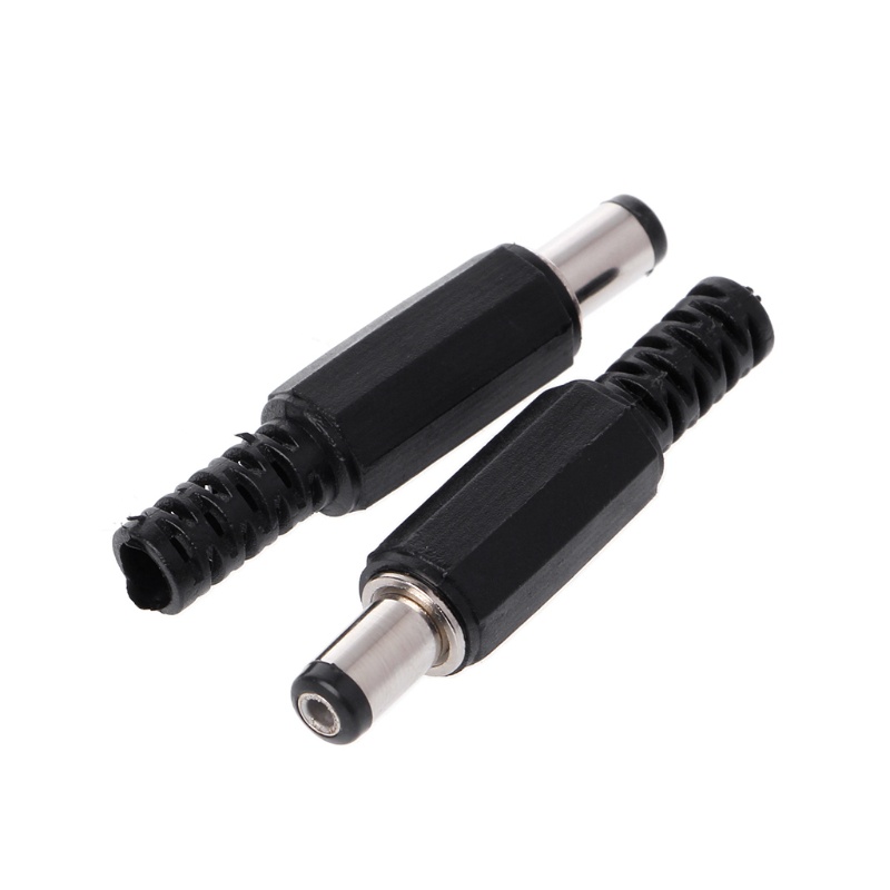 Set 5 Đầu Nối Nguồn Dc 5.5mm X 2.1mm + 5 Ốc Vít