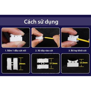 100 chiếc / 50 chiếc cút nối dây điện CH2