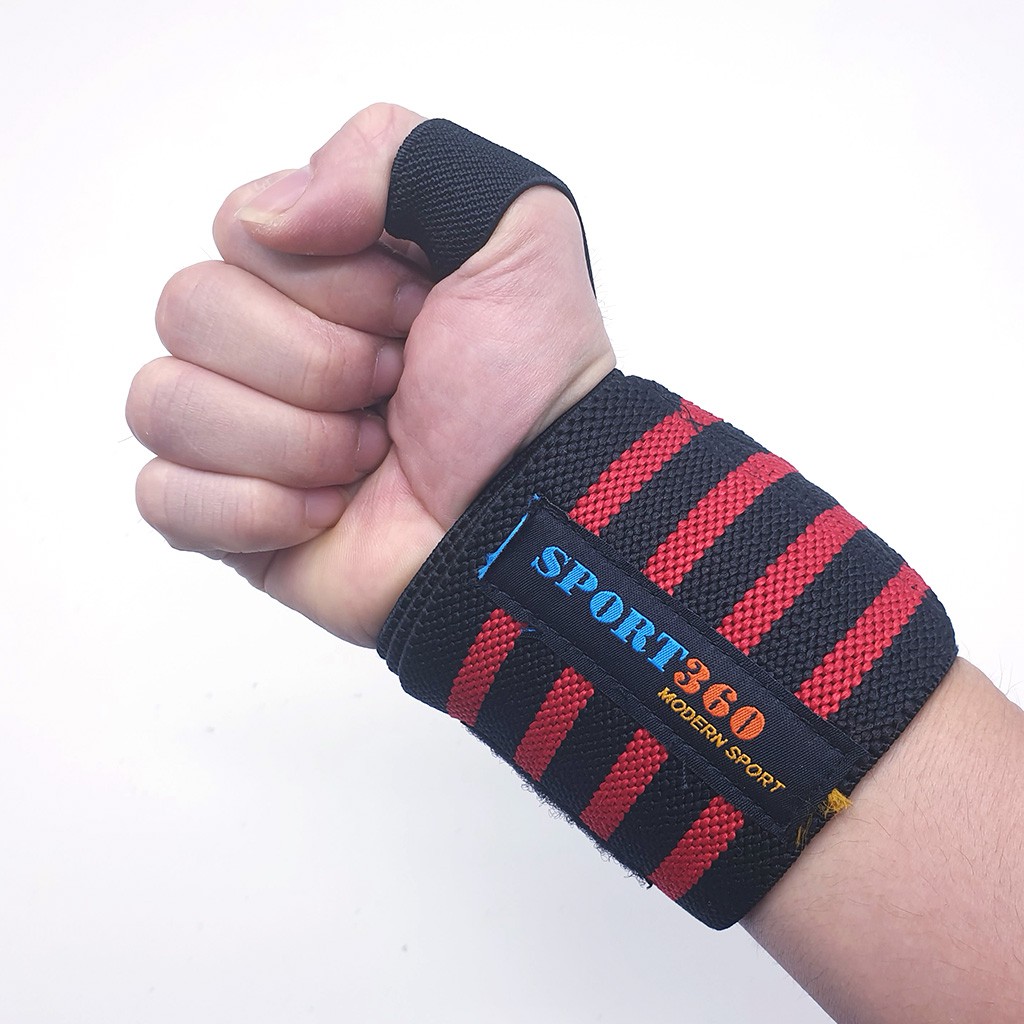 Đôi Dây Quấn cổ tay Wrist Wrap tập tạ phụ kiện tập gym cao cấp [BảnTo]