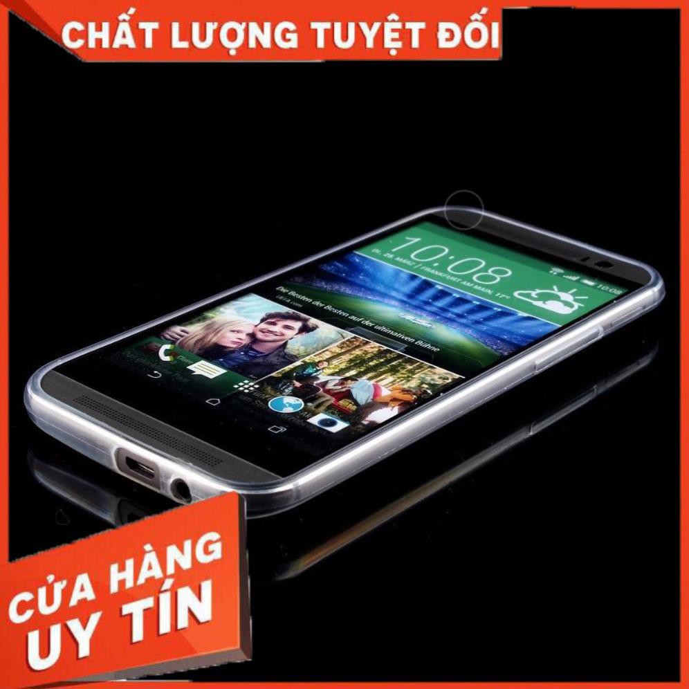 Ốp lưng silicon dẻo trong suốt cho HTC One M8 mỏng 0.6mm chính hãng Ultra Thin