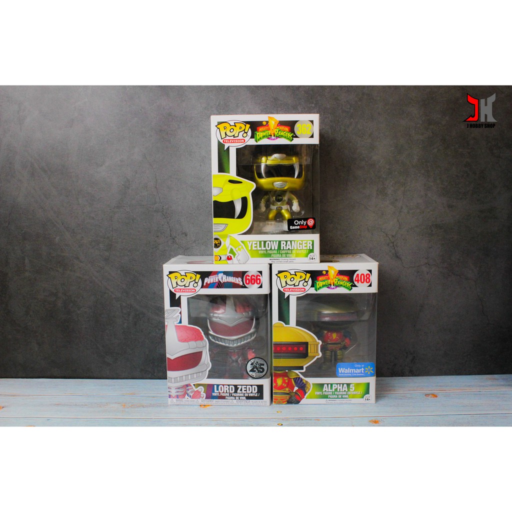 Siêu nhân power ranger mô hình nhân vật Funko chính hãng