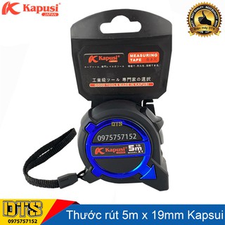 Thước rút hệ mét Nhật Kapusi chống va đập 5m x 19mm giocongcu