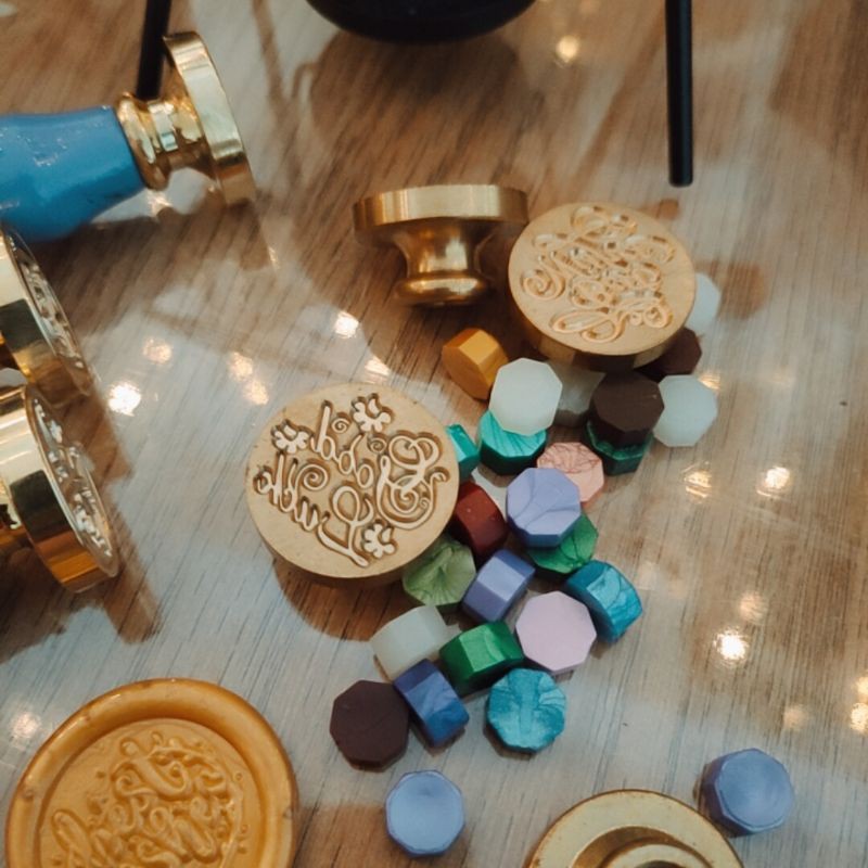 Mặt dấu chữ cái dấu sáp niêm phong B (chưa kèm cán gỗ) seal stamp