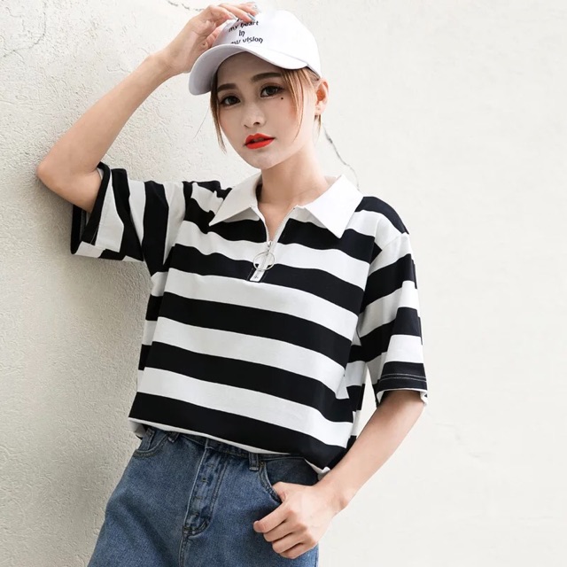 ÁO THUN CÓ CỔ #Polo THỜI TRANG TEEN FREESIZE DƯỚI 65kg | BigBuy360 - bigbuy360.vn