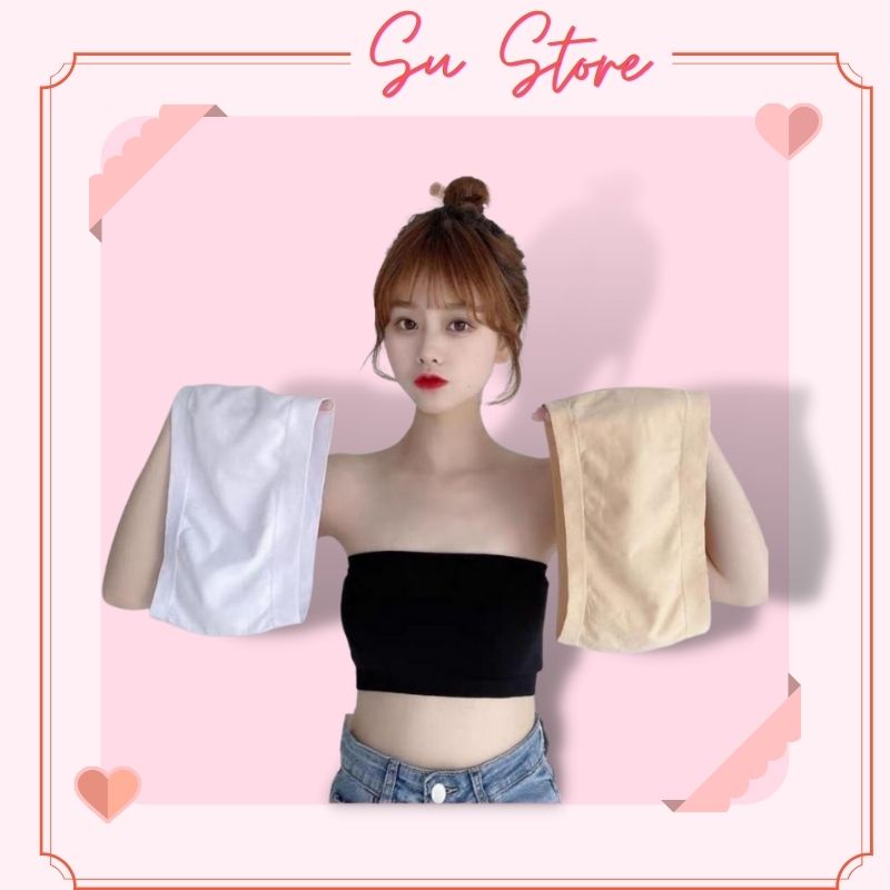 Áo Bra Ống Không Dây, Áo Lót Học Xinh Cotton - 0123 | BigBuy360 - bigbuy360.vn