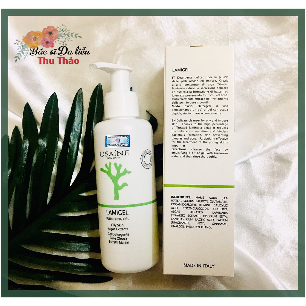 [150mL] SỬA RỬA MẶT DA DẦU MỤN OSAINE LAMIGEL - ITALYA | BigBuy360 - bigbuy360.vn