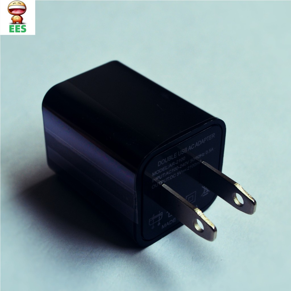 Cốc Sạc Nhanh Iphone 2 cổng USB