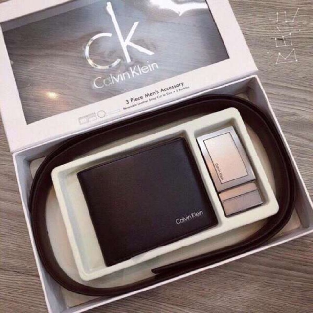 THẮT LƯNG KÈM THEO VÍ DA HÀNG CAO CẤP