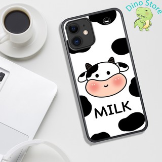 [Free Thêm Tên/Ngày Sinh/SĐT] ỐP LƯNG UV IP11/IP 11 PRO/IP 11 PROMAX, IN HÌNH CHÚ BÒ SỮA CUTE.