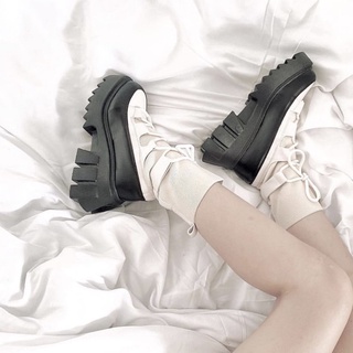 Bốt ulzzang B75 đế răng cưa 5cmW