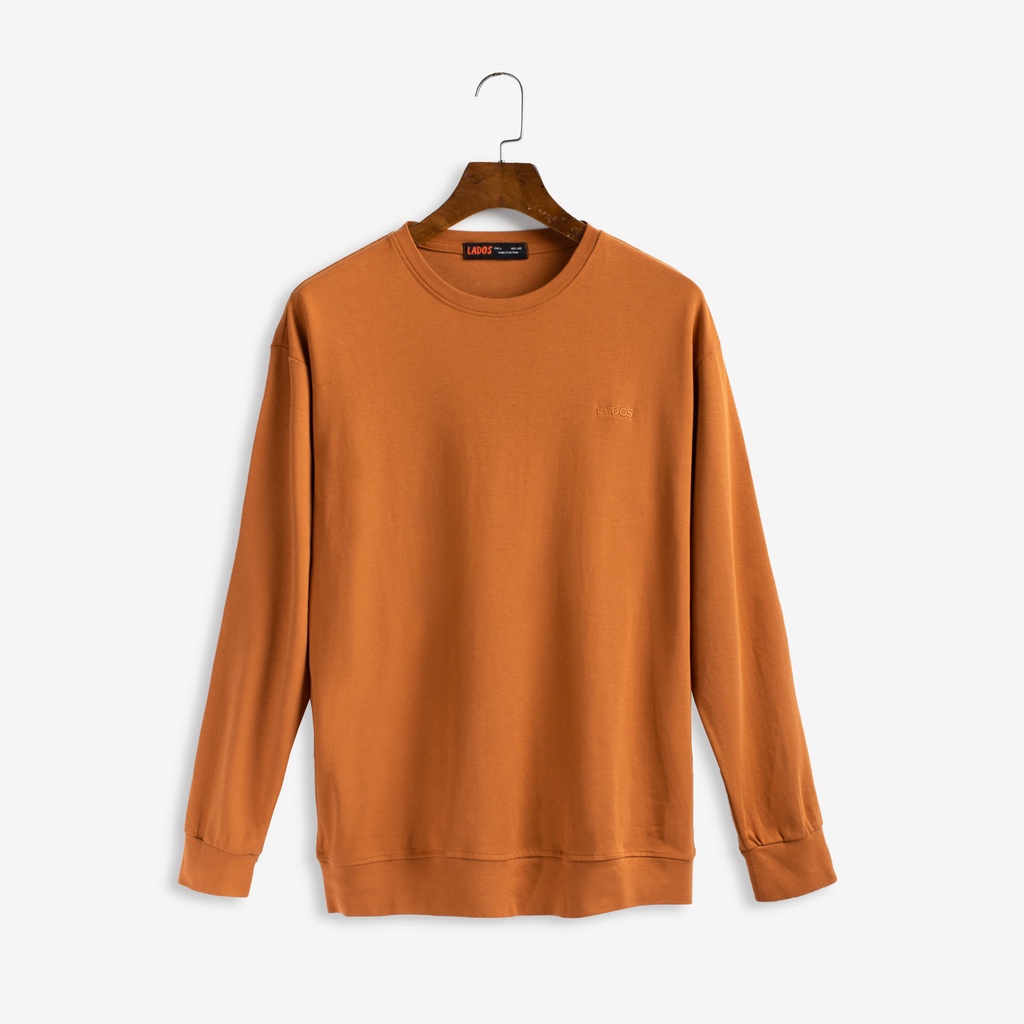 Áo Thun Trơn Tay Dài Nam Form Rộng Lados 9069 - Co giãn tốt, mặc thoải mái, thấm hút mồ hôi tốt | BigBuy360 - bigbuy360.vn