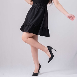 [ Quà Tặng Là Gói Xả Vải Nha Bạn ] Chân váy chữ A - váy ngắn xếp ly bồng bềnh ulzzang 2 màu đen trắng