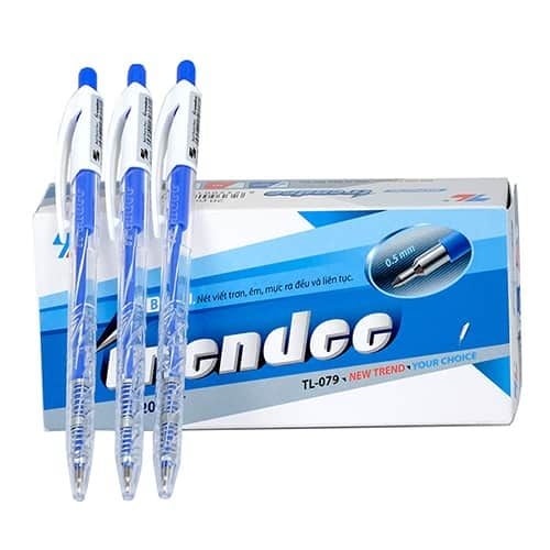 Bút Bi 0.5 mm Treeden - Thiên Long TL-079 - Mực Xanh
