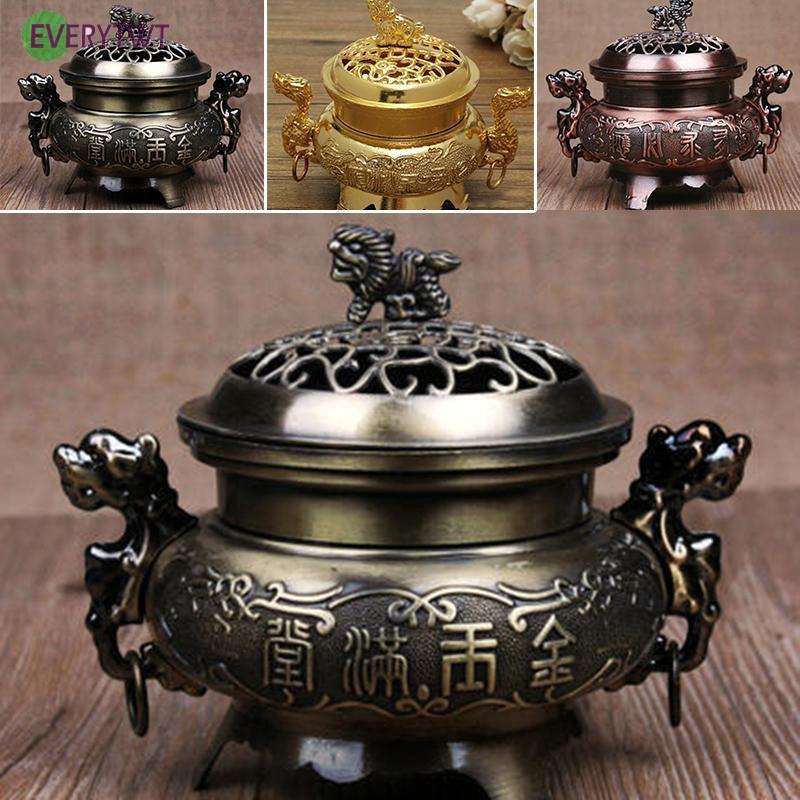  Lư đốt trầm hương trang trí hình rồng sang trọng trang trí không gian