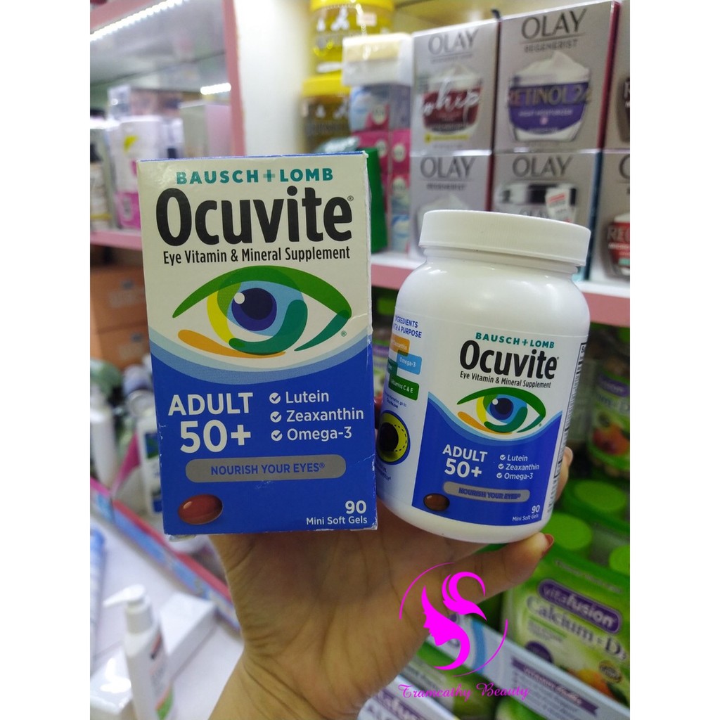 [HSD 3-2022]ocuvite adult 50 dành cho người lớn tuổi