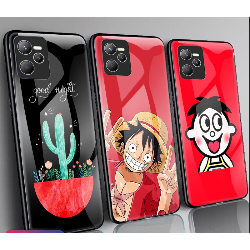 Ốp Lưng REALME C35 mặt kính gương bóng