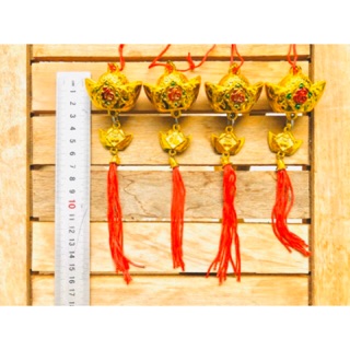 [FS 50k] Combo 2 dây treo Tết hình thỏi vàng lớn (012)