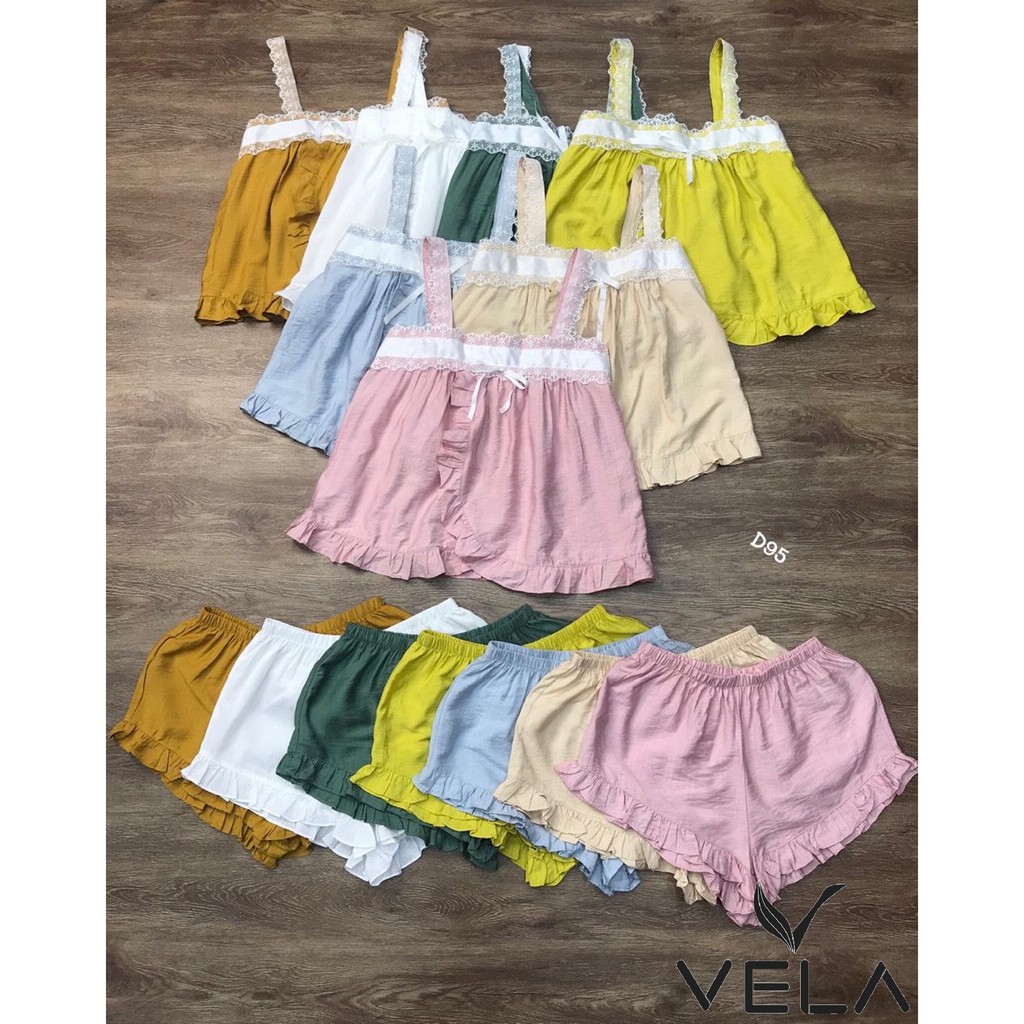 Bộ Đùi 2 Dây Ren Ngực