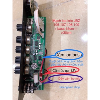 Combo Mạch jbz 109 và nguồn 15V 2A
