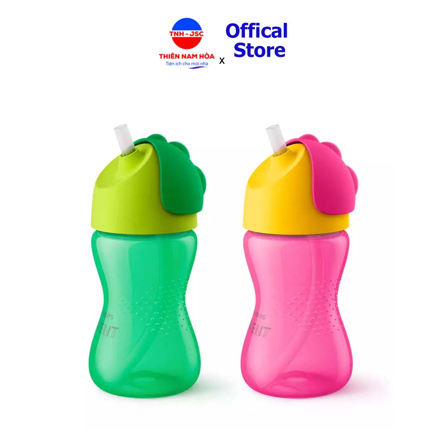 Bình tập uống PHILIPS AVENT SCF798.00 (300ML-có ống hút)