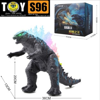 Mô hình Godzilla King of the monster dài ~36cm có âm thanh và ánh sáng