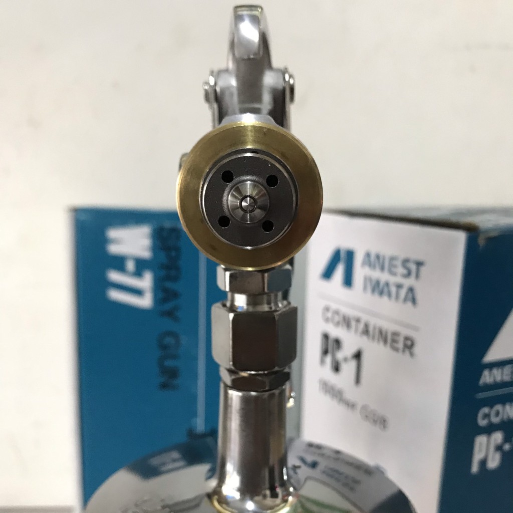 Súng Phun Sơn Hạt Lớn-Sần Loa-Tạo Hạt W77 IWATA Béc 2.5mm