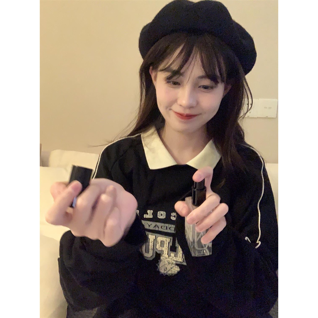 Hàng mới về Áo sweater dáng rộng phong cách thời trang xuân thu dành cho nữ