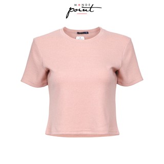 Áo T-Shirt Thun Monde Point MPWA08101110 Màu Hồng