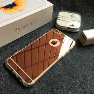 Ốp lưng tráng gương silicon cho Iphone