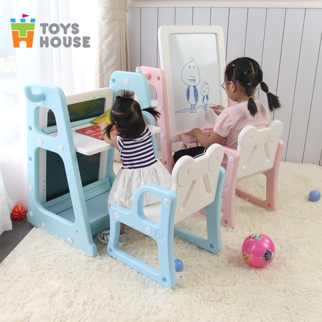 Ghế và bảng tập vẽ cho bé Toyshouse