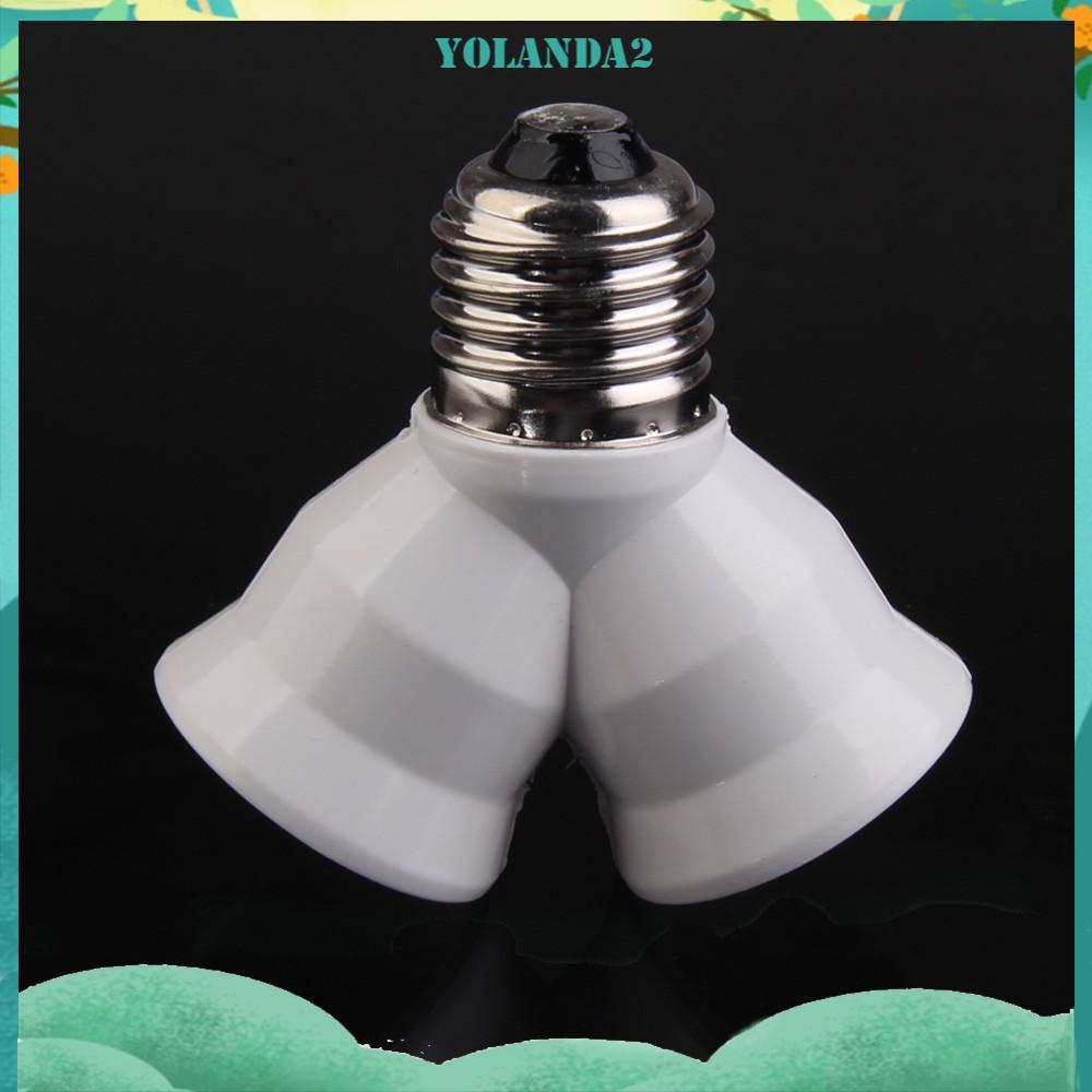 Đui Đèn Chuyển Đổi Từ 1 Thành 2 Đui Đèn E27