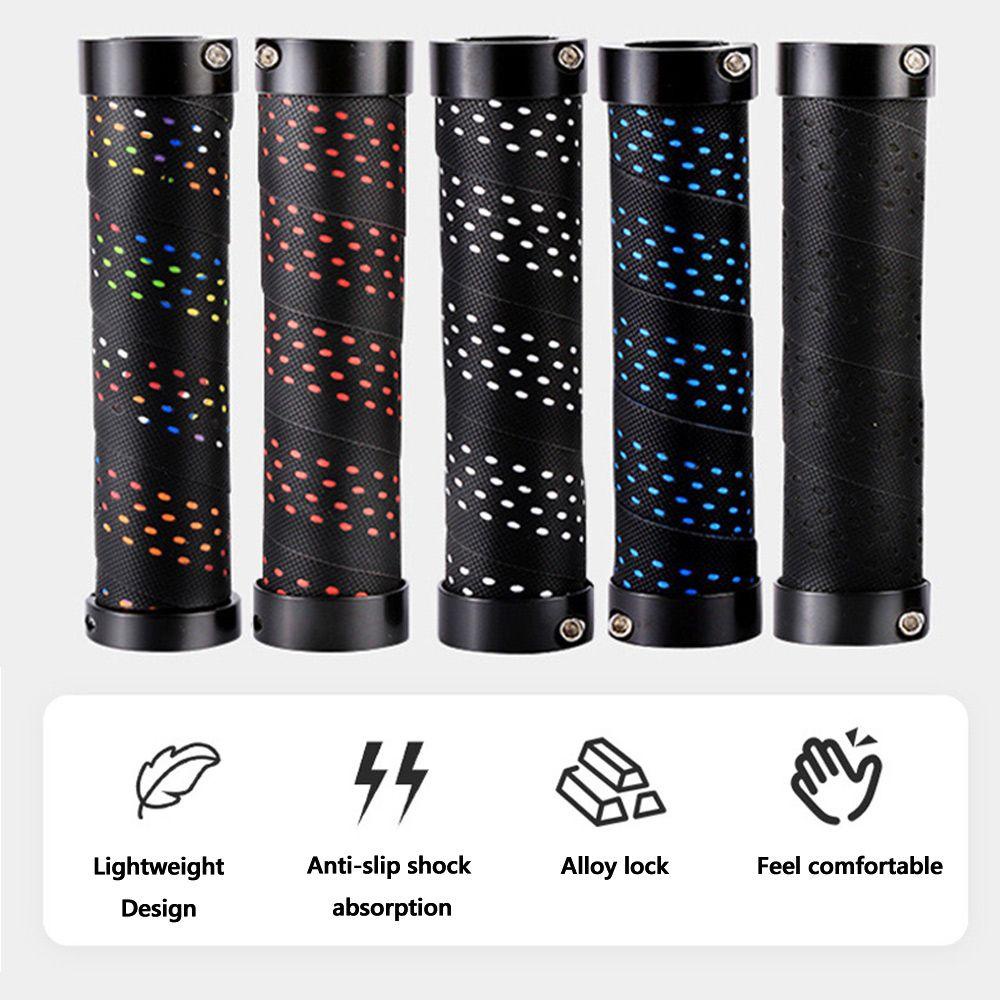 MUVAKO Vỏ Bọc Tay Lái Bằng Silicone Siêu Nhẹ Cho Xe Đạp MTB