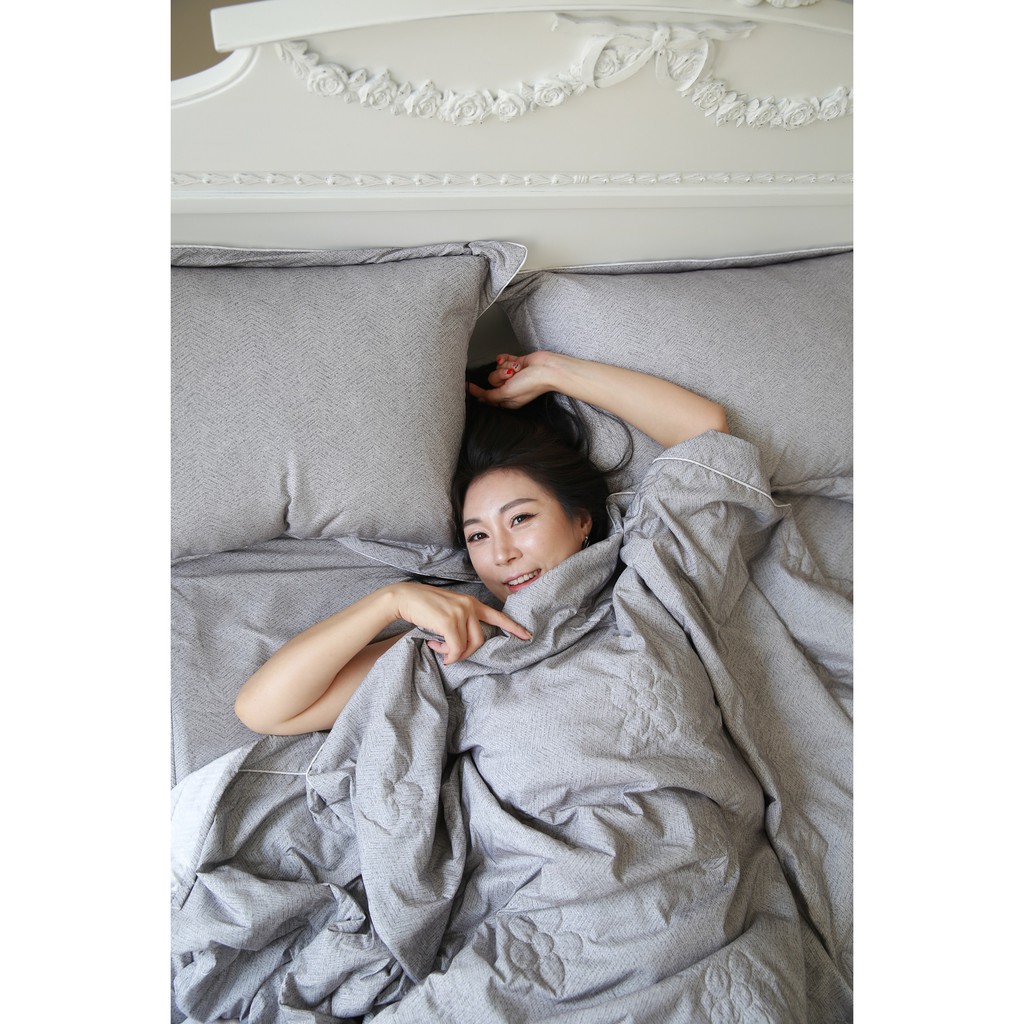 Bộ ga chun chần mùa hè Everon Micro set MC20202