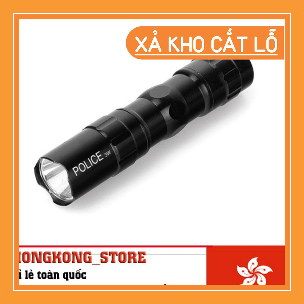 Xả Kho - Đèn pin dã ngoại siêu sáng bóng LED ( có hộp và móc treo )