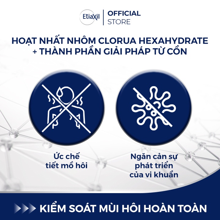 Lăn Khử Mùi Etiaxil Ngăn Tiết Mồ Hôi 15ml