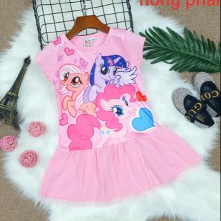 Đầm Ngựa Pony 3D cho bé 12-32kg