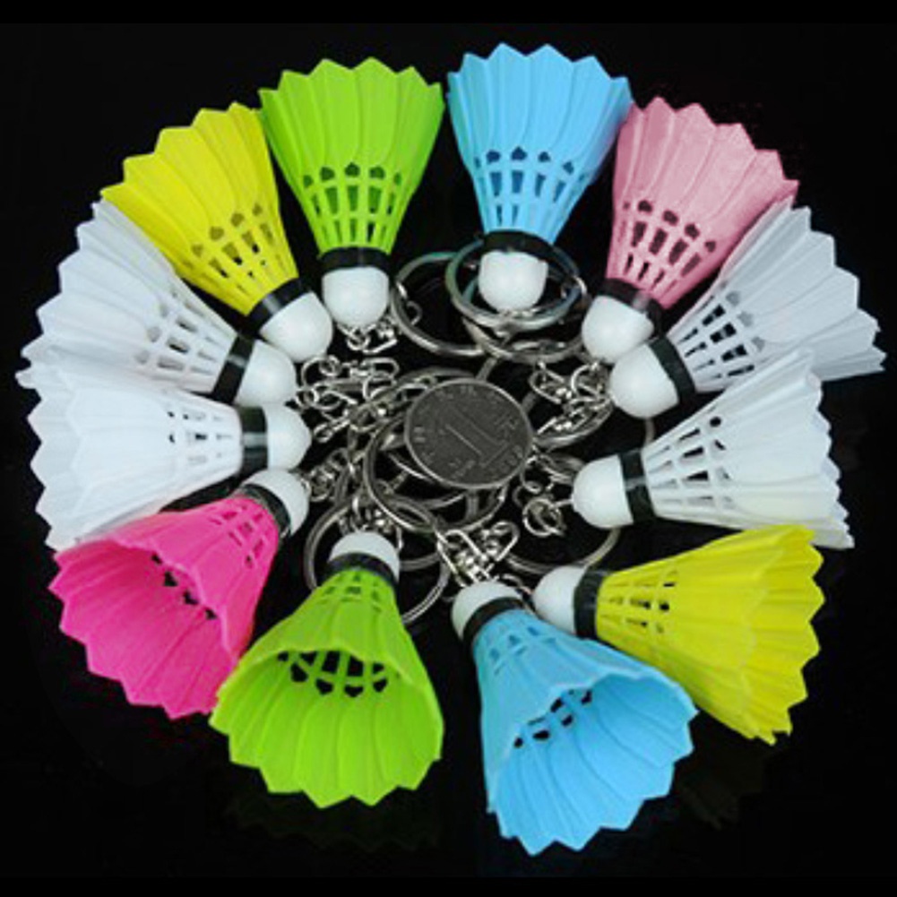 Móc Khóa Hình Quả Cầu Lông Mini Dễ Thương