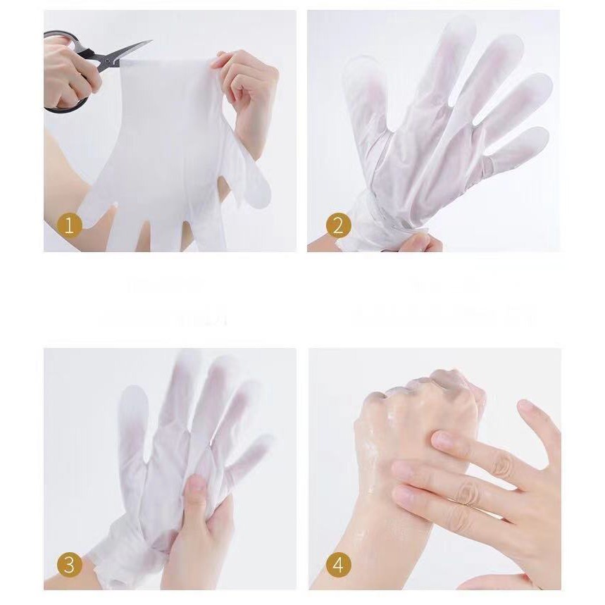 Mặt Nạ Dưỡng Ẩm Làm Trắng Da Tay Chống Lão Hóa BAOFEIQUAN
