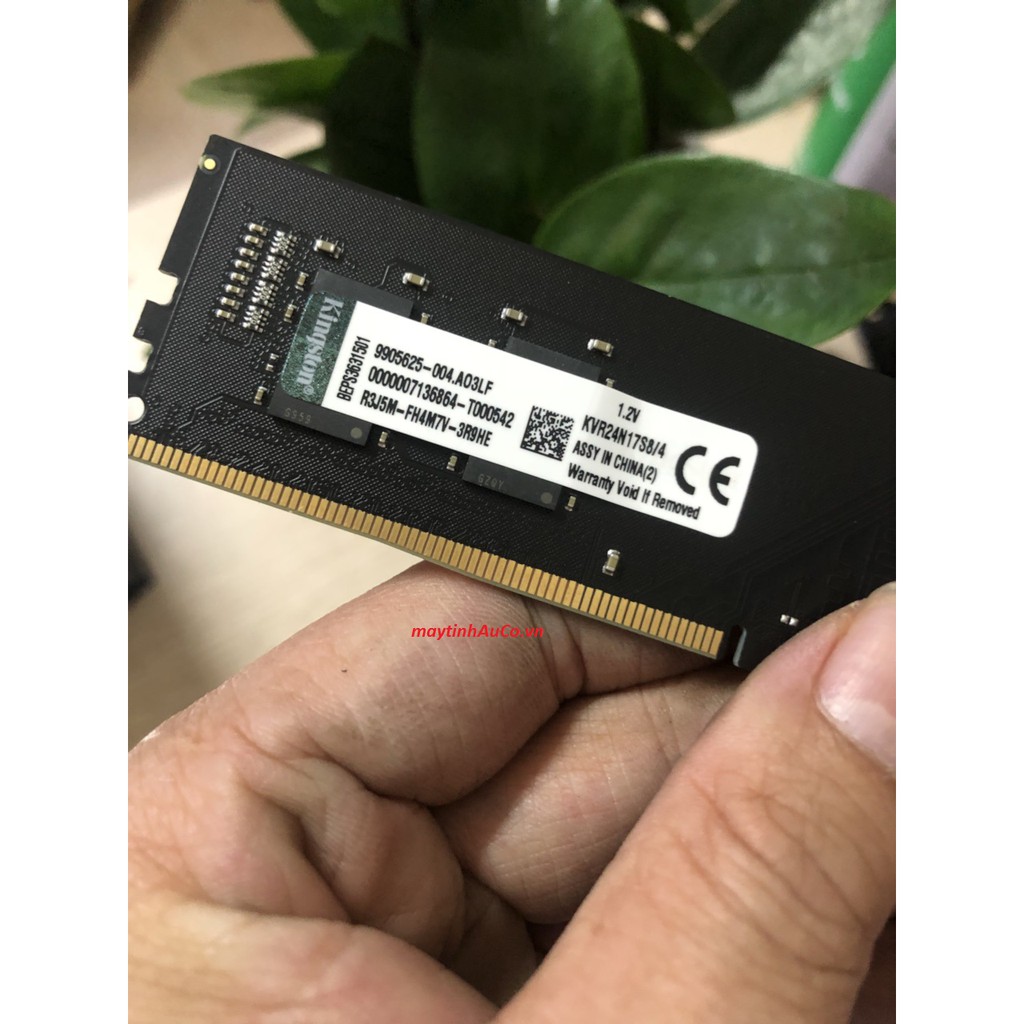 [Mã ELFLASH3 hoàn 10K xu đơn 20K] Ram Kingston DDR4 4GB Bus 2400MHz mới 100%-Bảo Hành 03 năm
